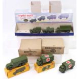 Dinky Toys military collection to include, a boxed No. 677 Armoured Command Vehicle (VNM-BVG) within