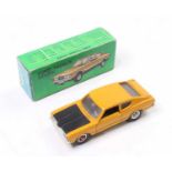 Gama No.995 Ford Taunus Coupe "Jackie Stewart", mustard yellow body, black interior, chrome