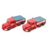 Alan Smith Auto Models 1/48th scale white metal hand built Mammoet Scammell Contractor Pair,