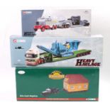 A Corgi Classics Heavy Haulage and Heavy Haulers boxed 1/50 scale road transport diecast group,