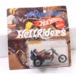 Hotwheels Mattel Rrrumblers Hellriders Series "Torque Chop", housed on the original backing card,