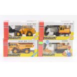 Joal 1/50th scale boxed earth moving equipment, group of 4 comprising No. 227 Volvo L160 Loader, No.