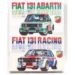 Fujimi 1.24 scale plastic kits, SM.28 Fiat Abarth 131 ' Total' 1979 M.Carlo Rally #4 J.Andruet &