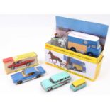 A collection of mostly Dinky Toys to include, a boxed No. 174 Ford Mercury Cougar in metallic