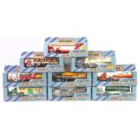 Matchbox Convoy boxed group of 9 to include Peterbilt and Kenworth Trucks - all are early Lesney