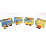 Matchbox Lesney King Size boxed group of 4 construction models to include, K1 Hydraulic Excavator,