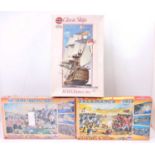 3 boxed model kits to include, 2 ESCI 1/72nd scale Historic Battles - Quatre Bras 1815 & Salamanca