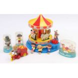 A collection of Corgi Toys Magic Roundabout models including No. 852 Musical Carousel with all