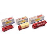 3 boxed Dinky Supertoys to include, No. 941 Foden 14 Ton Tanker in "Mobilgas" livery, No. 917 Guy