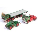 J Winnett Auto Models and Heavy Goods 1/48th scale white metal hand built tractor unit and