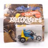Hotwheels Mattel Rrrumblers Hellriders Series "E-Squealer", housed on the original backing card,