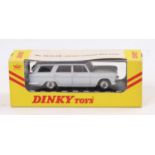 Dinky Toys No.172 Fiat 2300 Station Wagon, white and blue body with red interior, housed in the