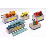 5 boxed Dinky Supertoys models to include, No. 982 Pullmore Car Transporter and ramp, No. 961 Blaw