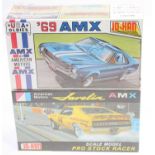 Jo-Han 1.25 kits, C4369 1969 AMX Javelin Fasback Coupe & GC1600 1971 AMC Javelin AMX ‘Hurst’ Pro