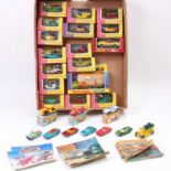 One tray containing a mixed selection of Matchbox Lesney vehicles to include, 15x boxed Models of