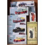 Seven various boxed Corgi Heavy Haulage 1/50 scale road transport diecasts, all appear as issued, to