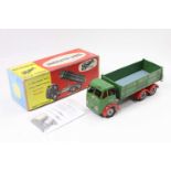 Shackleton FG6 Foden Mechanical Tipper, repainted in green and red, reproduction box with set of
