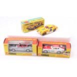 Corgi Toys, 3 boxed models comprising No. 337 Chevrolet Corvette Stingray, No. 343 Pontiac