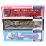 Corgi Toys modern trucks limited edition 1/50th scale boxed road transport group of 3 to include