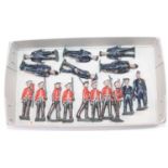 Britains group to include loose set 212 Royal Scots, pre WW2 version, 4x pre WW2 Royal Navy
