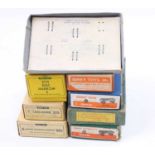 Dinky Toys original empty trade boxes/part boxes, a group of 7 to include, No. 27D Land Rover, No.