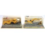 2 Norscott 1/64th scale boxed models - No. 55305 Caterpillar 385C L Hydraulic Excavator and No.