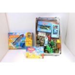 One tray of mixed Dinky, Corgi and Matchbox diecast TV and military vehicles to include, Dinky