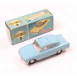 Spot On No.259 Ford Consul Classic, turquoise body, off-white interior with black steering wheel,