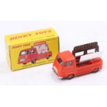 Dinky France, 564 Miroiter Estafette Renault, mirror truck, reddish orange, Saint Gobain livery,