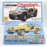 Otaki 1.24 OT3 l 17 Lamborghini Cheetah inc scale plastic kit inc jerry cans working lights , M.