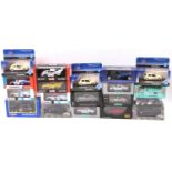 A collection of 1/43 scale boxed modern issue diecast comprising mostly racing cars to include,