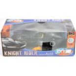 Joy Ride RC2 1/18th scale diecast model of Knight Rider, finished in black and housed in the
