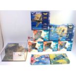 Corgi Aviation Archive "The Battle of Britain" 1/72nd and 1:144 scale boxed aircraft group, 9