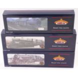 A Bachmann boxed locomotive group, three examples to include Ref. No. 31-861 J39 No. 64838 BR