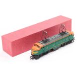 Triang Railways R259 green/orange TC double ended electric locomotive, good for age (G)