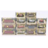 14 various boxed Wrenn 0-0 gauge rolling stock and accessories to include a W5017 Pycroft Ore wagon,