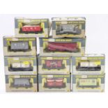 Ten various boxed Wrenn 00 gauge wagons all in original window boxes to include No. W4305X passenger