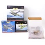 Corgi Aviation Archive 1/72nd scale boxed aircraft group, 4 examples, all appear as issued to
