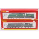 A Hornby Railways 00 gauge boxed locomotive group to include a No. R2388 Battle of Britain Class 605