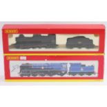 A Hornby Railways boxed locomotive group to include a No. R2171 'Canadian Pacific' Merchant Navy