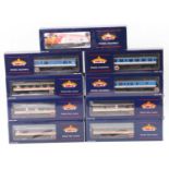 A Bachmann 00 gauge locomotive and passenger stock group, nine examples to include a Bachmann No.