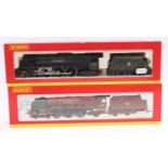 Hornby Railways 00 Gauge Locomotive Group, 2 examples to include R2015 Duchess Class "City of