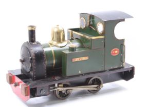Chelston model engineers No. 004 'Lady Jessie', 3.5 inch gauge side tank locomotive 0-4-0