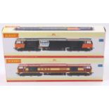 A Hornby DCC ready diesel electric locomotive group, two boxed examples to include a No. R2488 EW&