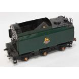 5-inch gauge 6 wheel tender, suitable for a Live Steam Britannia Class Locomotive, hand-painted in