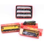 A collection of various Triang boxed locomotives and passenger stock, to include a No. R59 2-6-2