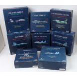 Witty Wings 1/72nd scale boxed aircraft group, 8 examples all in original boxes, boxes require a