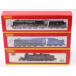 A Hornby 00 gauge boxed locomotive group, three examples to include a No. R2311 City of Glasgow