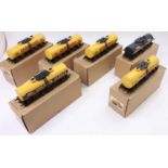 Six various boxed Darstaed 0 gauge tankers, to include Golden Fleece and Pool, all housed in