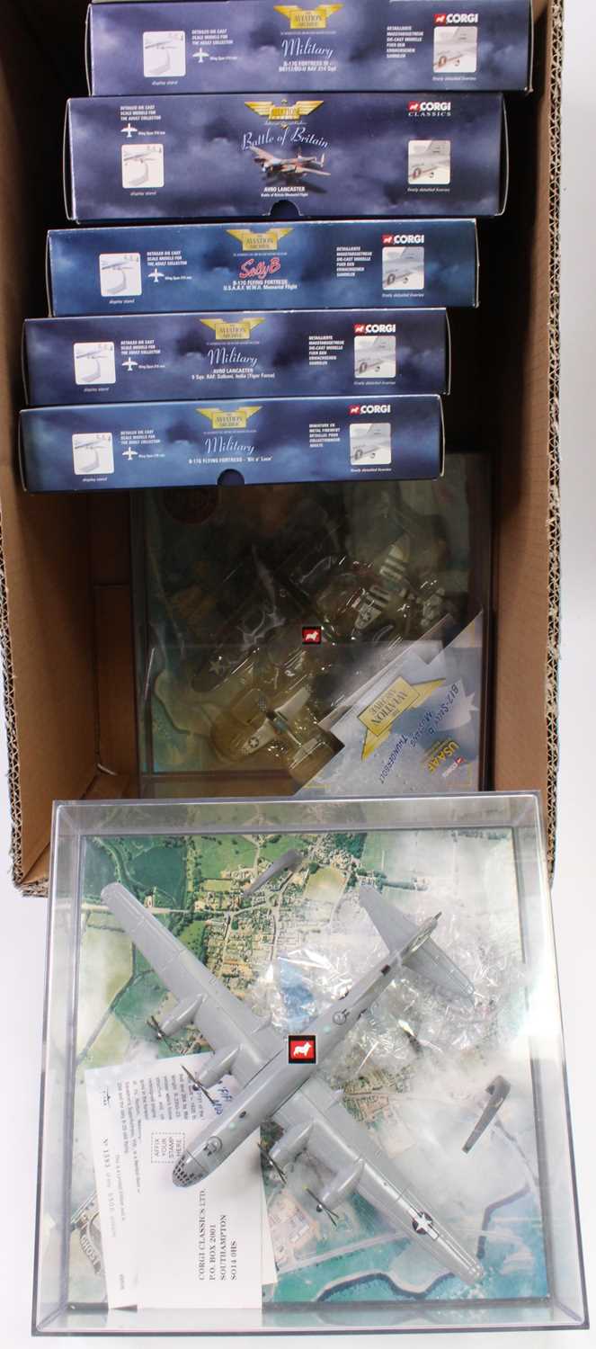 Corgi Aviation Archive 1:144 scale boxed aircraft group, 7 examples all in the original packaging,